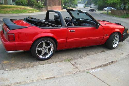 1993 Ford mustang lx convertible for sale #8